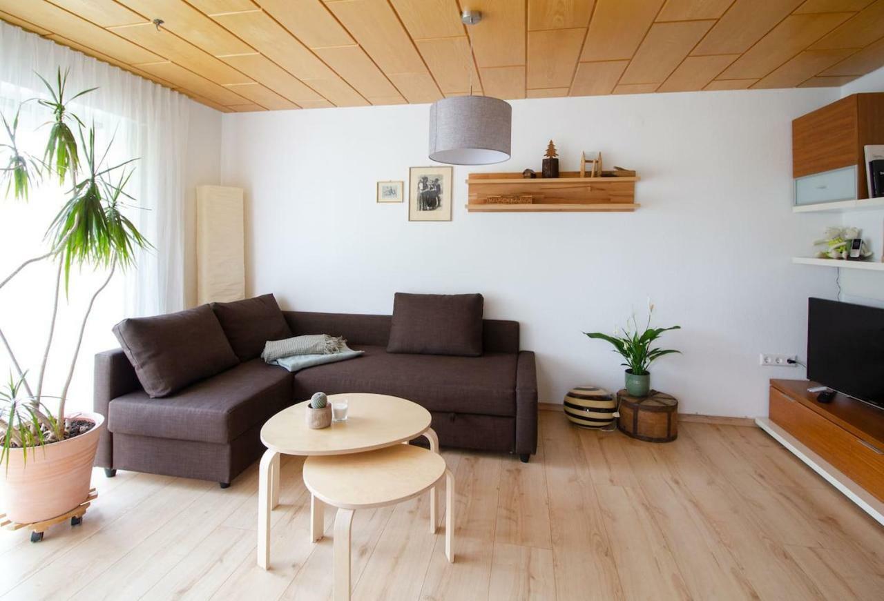 Schoene Und Helle Ferienwohnung In Pfaffenweiler วิลลิงเงน-ชเวนนิงเงน ภายนอก รูปภาพ